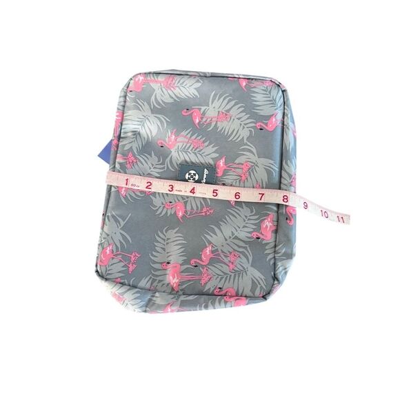 Narwey Cute Flamingo Makeup Bag Travel Organizer Multicolor Waterproof - Picture 13 of 14